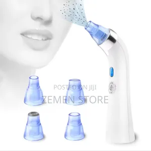 June Julien Blackhead Vacuum | የፊት ጥቁር ነጠብጣብ ማጥፊያ - Rechargeable