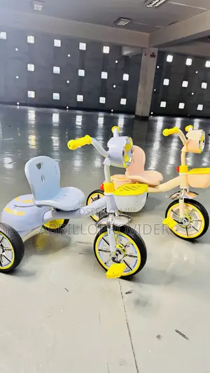 Kids Tricycle With Musical Ride-on Pedal Bike for 2-6 Years