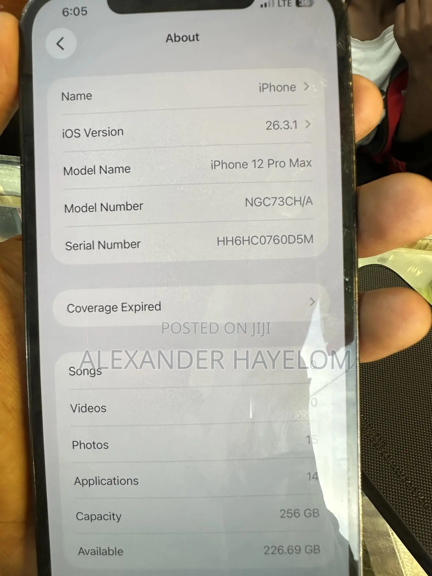 New Apple iPhone 12 Pro Max 256 GB Blue