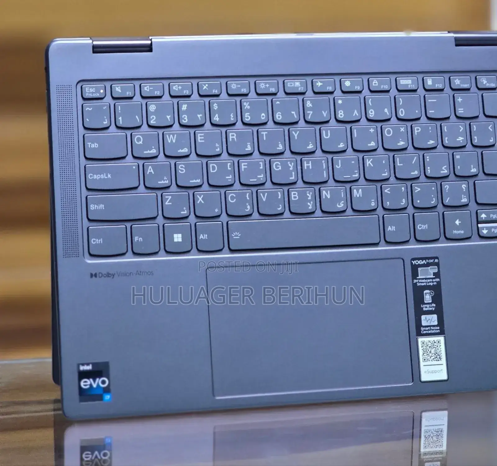 New Laptop Lenovo Yoga 7i 16GB Intel Core i7 SSD 512GB