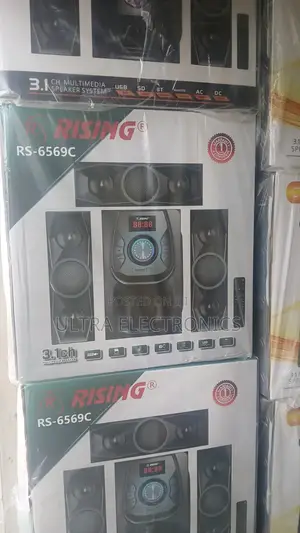 Rising Rs-6569c 3.1 Channel Multimedia Speaker System, Available