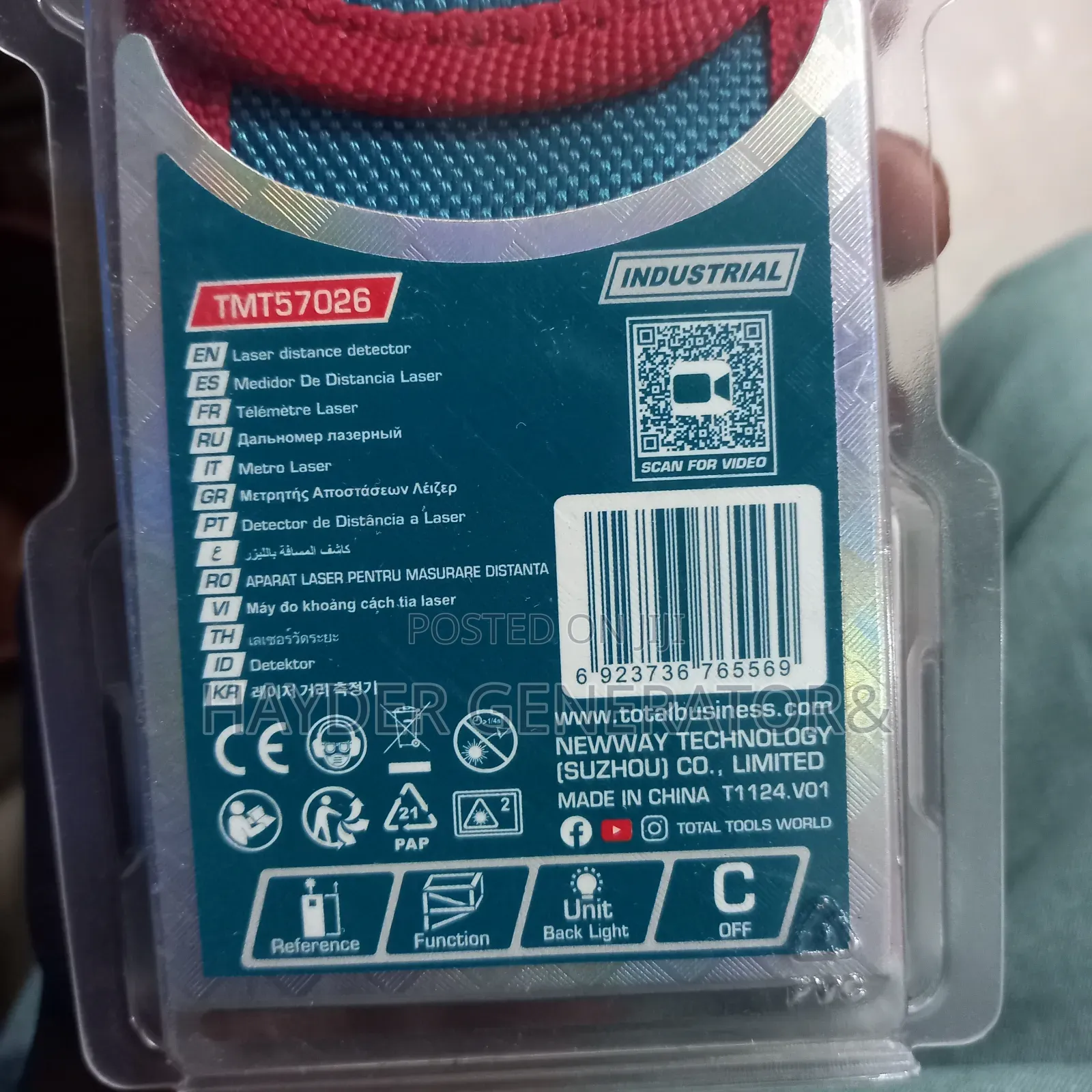Total Leser Distance Detector