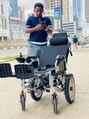 Electric Wheelchair For Elderly Foldabl Power Rehabilitation Equipment