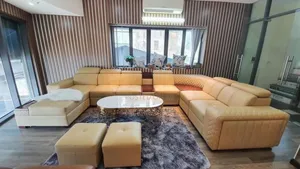 Century Modern Sofa Design With Table