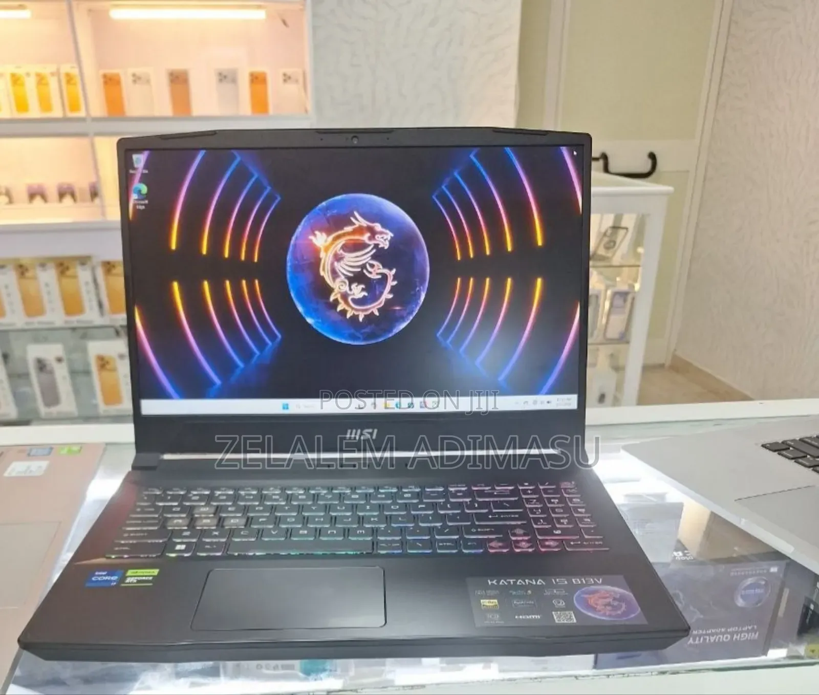 New Laptop MSI Katana 15 16GB Intel Core i7 SSD 1T