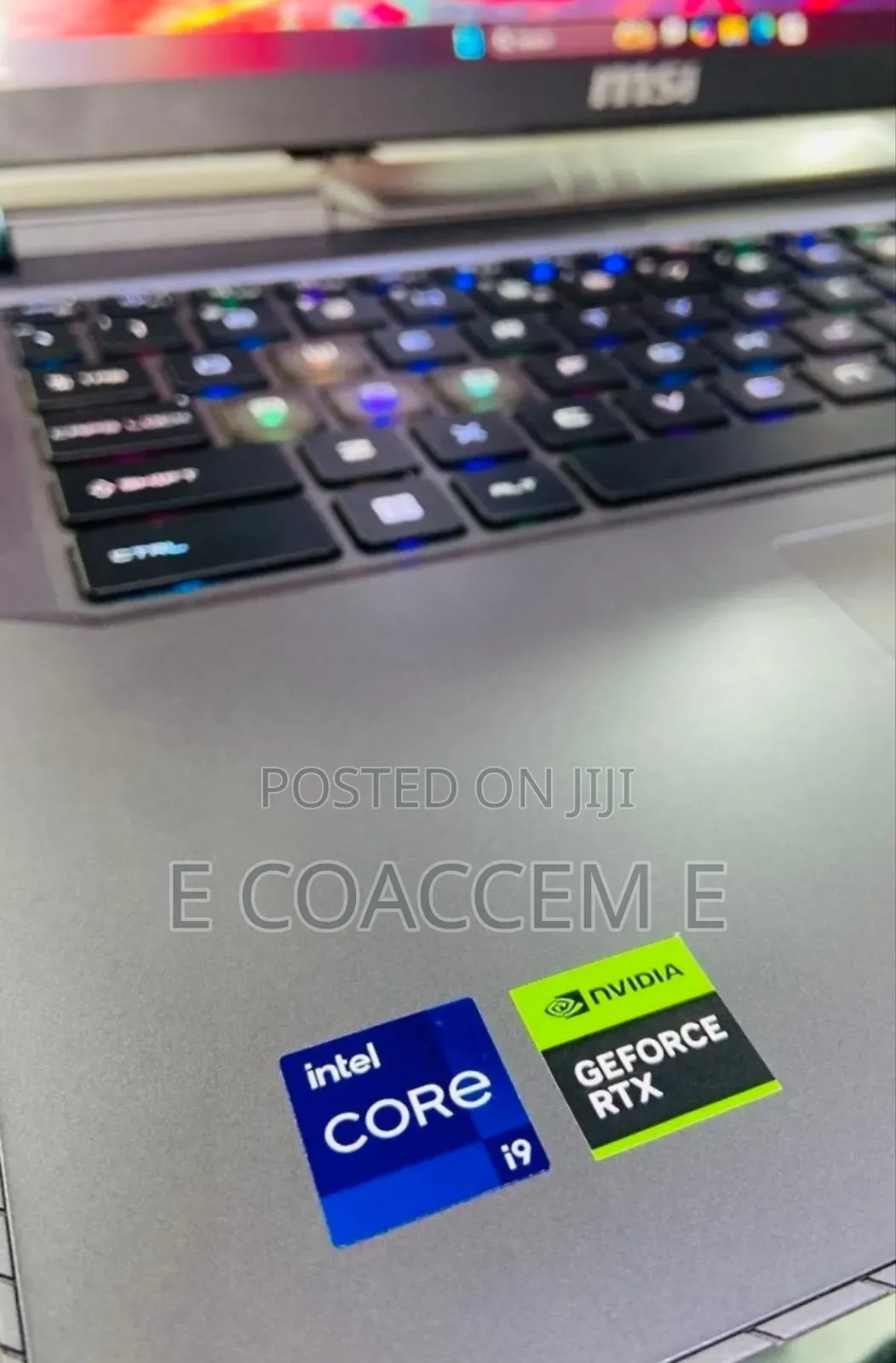 New Laptop MSI 32GB Intel Core i9 SSD 1T