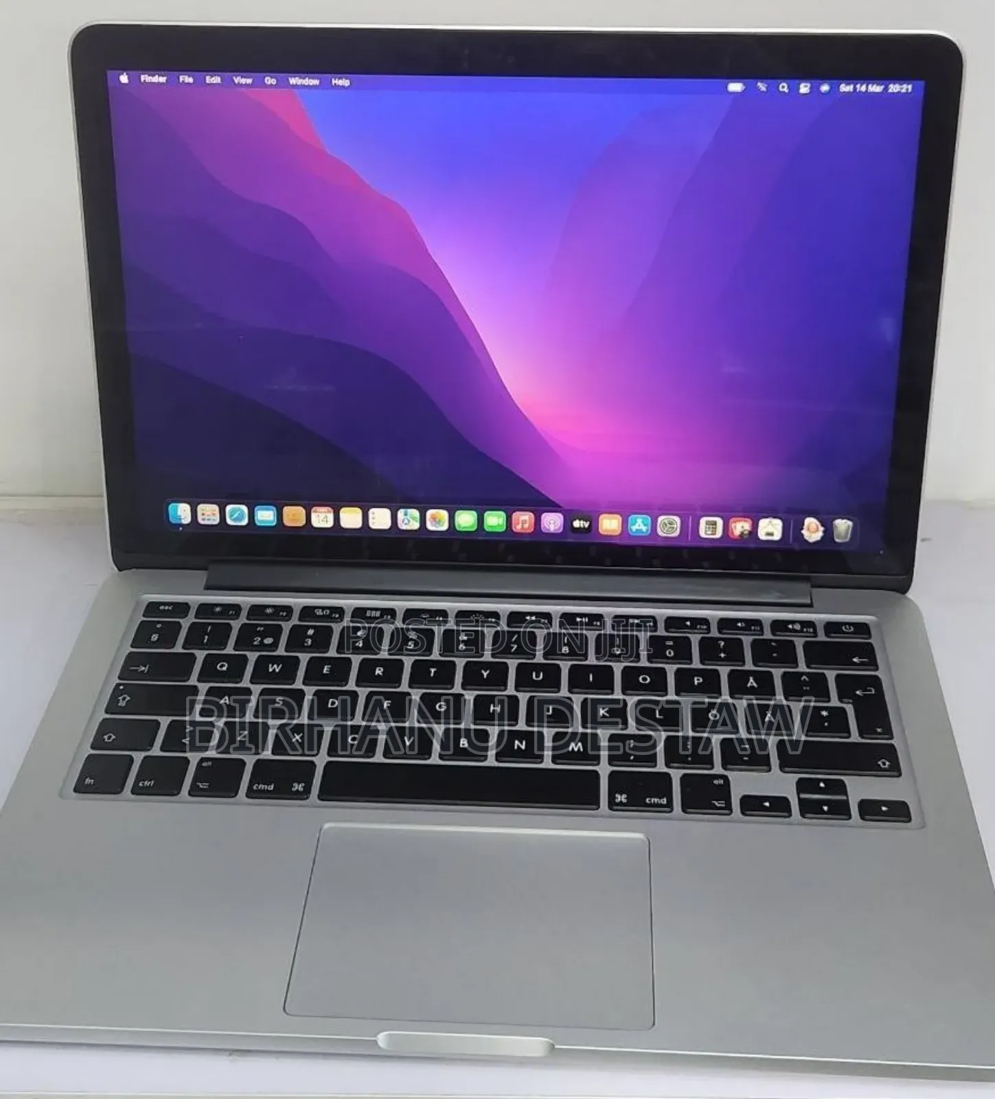 New Laptop Apple MacBook Pro 2015 16GB Intel Core i7 SSD 512GB