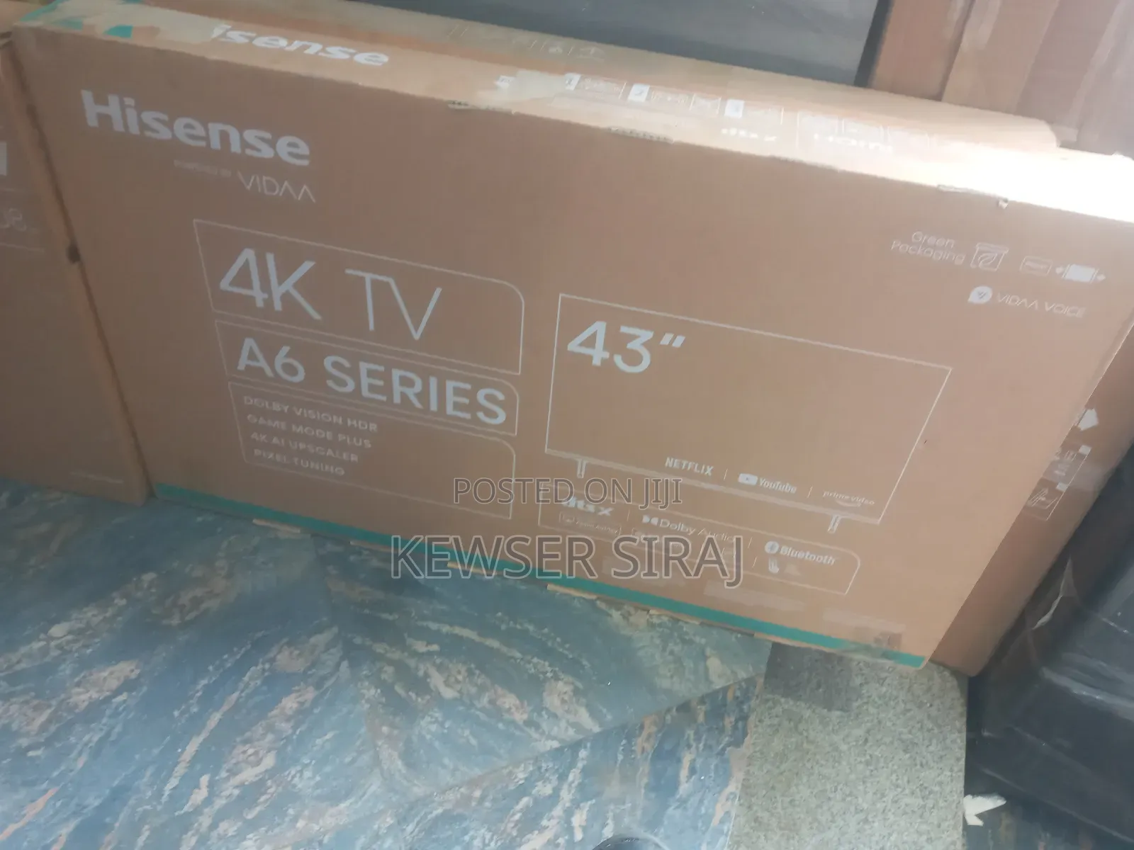 Hisense 43inch Tv Smart Vidda New York