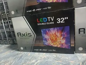 Axis 32" Led Tv, Advertised as Featuring "Japan Technology"