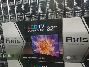 Axis 32" Led Tv, Advertised as Featuring "Japan Technology"