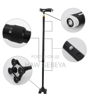 Telescopic Elderly Crutch
