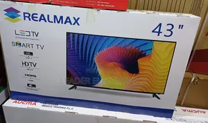 Realmax 43" Smart Android Tv – Double Glass Design