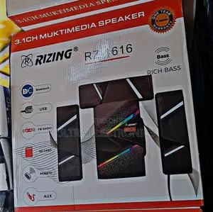 Rizing Rz-616 Is a 3.1 Channel Multimedia Speaker System. Key Feature
