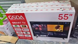 Gsda 55" Smart Android Tv – Double Glass (2026 Model)