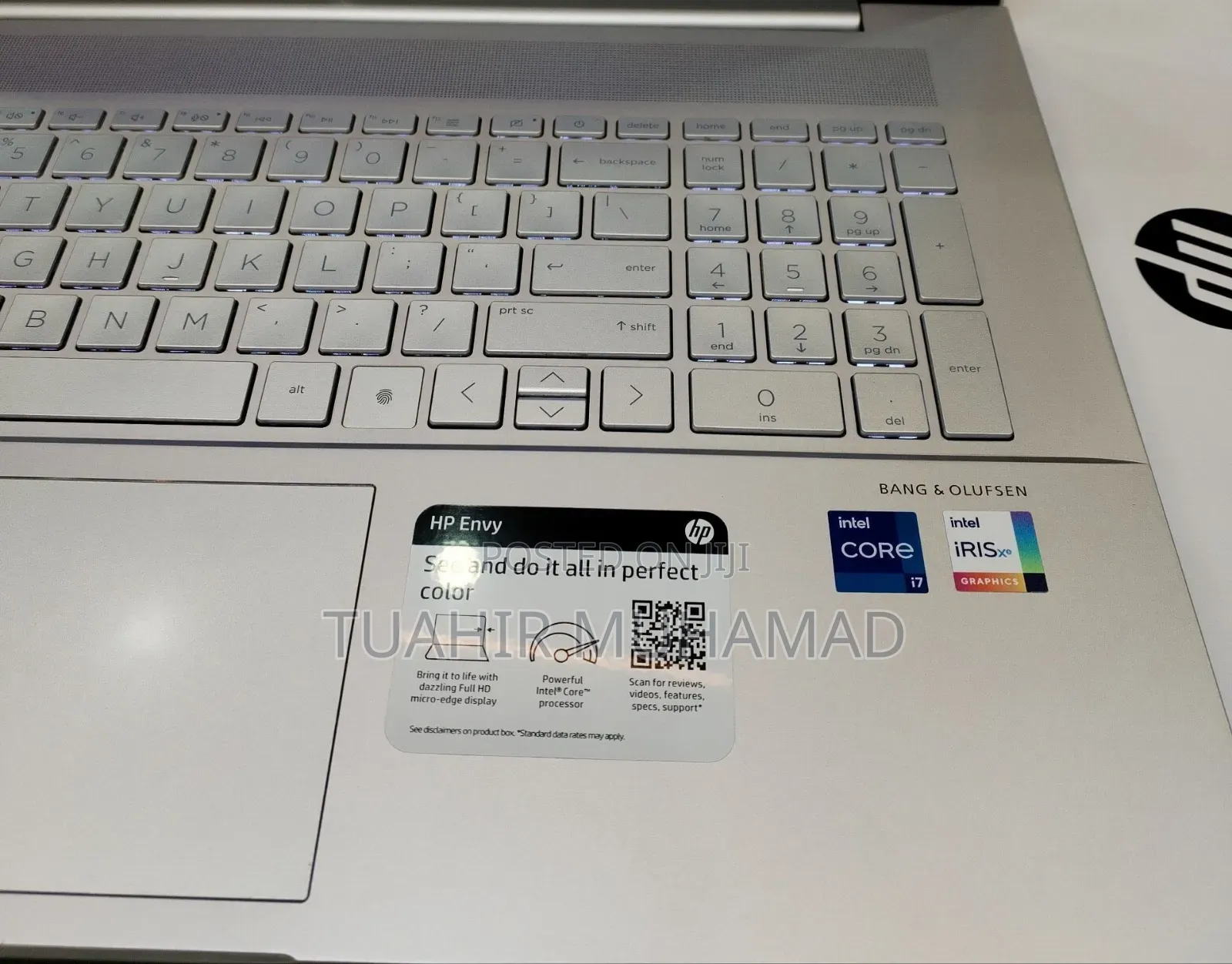 New Laptop HP Envy 17 16GB Intel Core i7 SSD 512GB