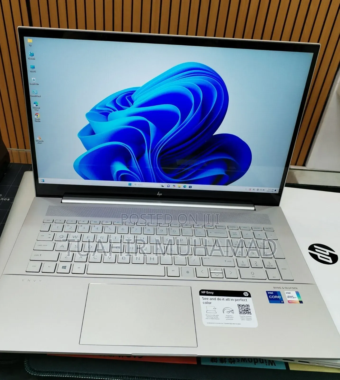 New Laptop HP Envy 17 16GB Intel Core i7 SSD 512GB