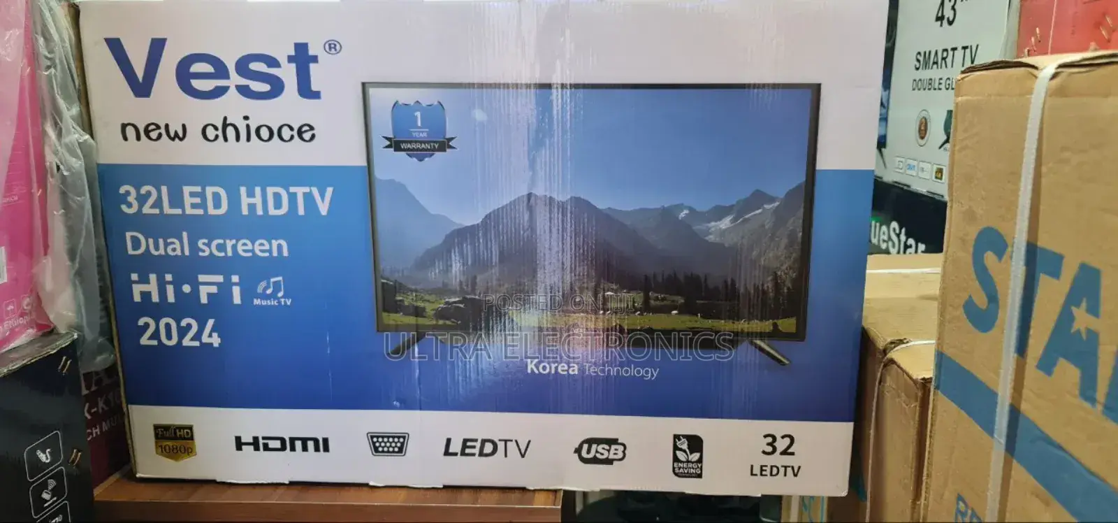 Vest 32-Inch Led Television From the Brand Display: 32-Inch Led