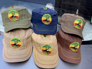 Rasta Lion of Military Cap