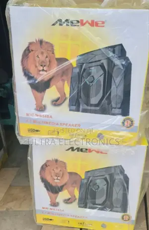 Speaker Mewe Mw-Ms340a 3.1 Multimedia System.