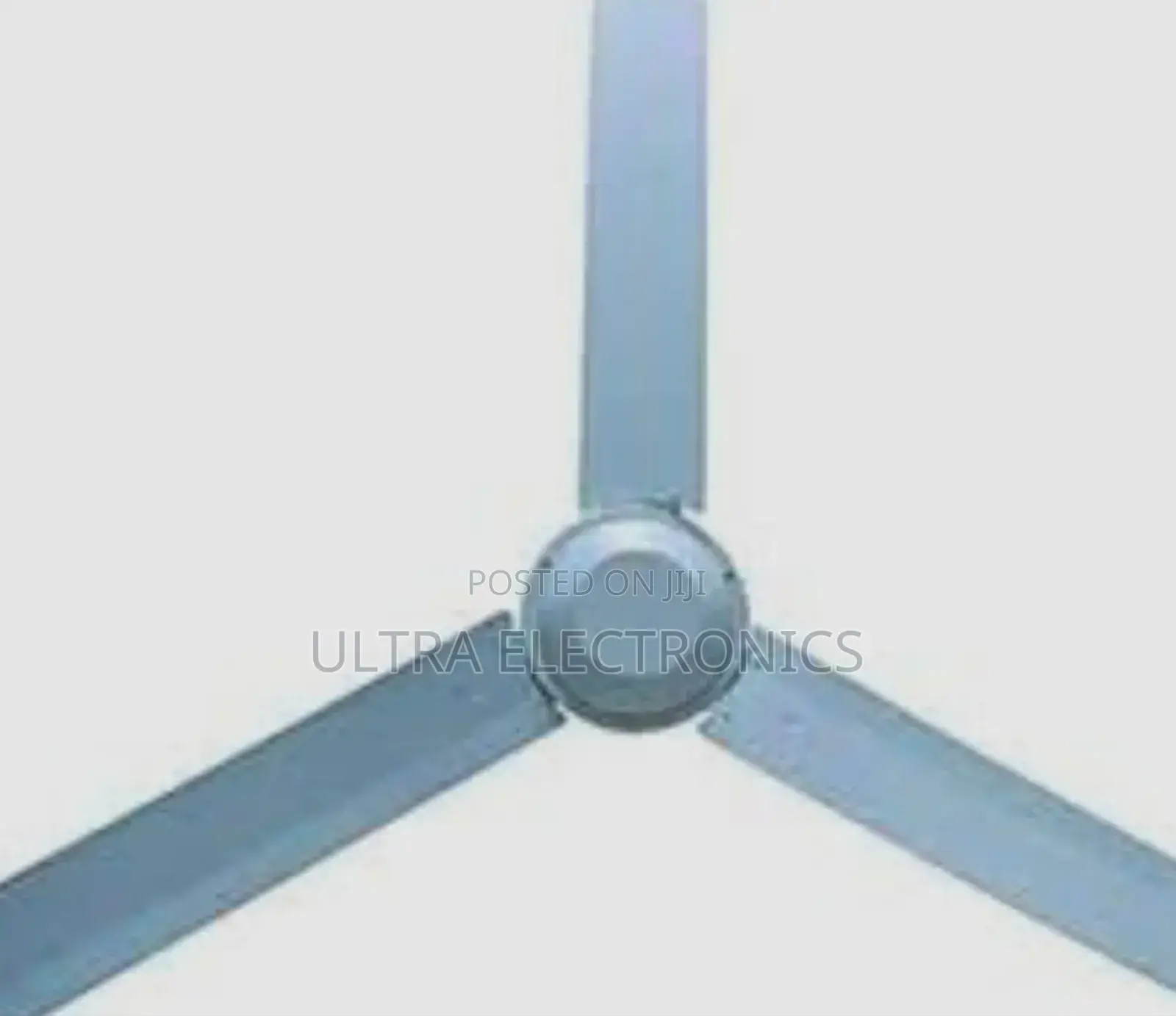 Ceiling Fan Is a Maxel F-500, Featuring a 56-Inch Blade Span in White