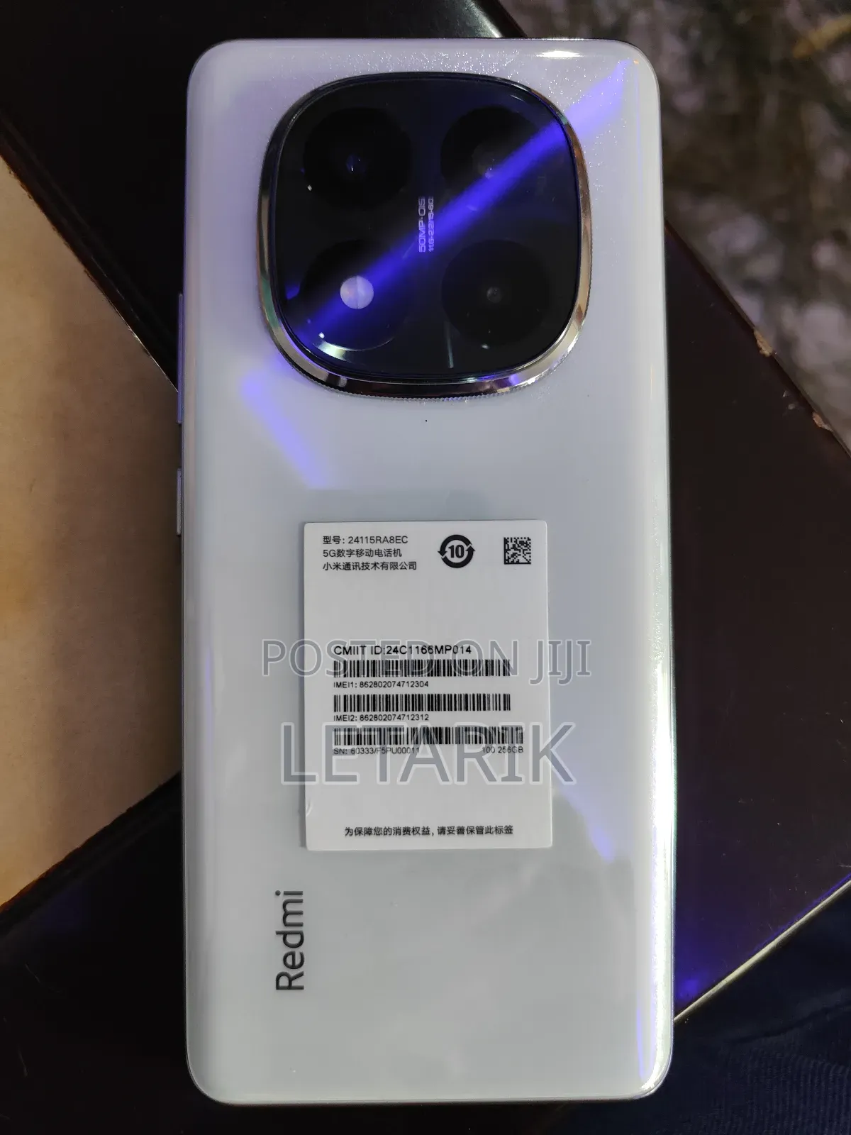 New Xiaomi Redmi Note 14 Pro+ 256 GB White