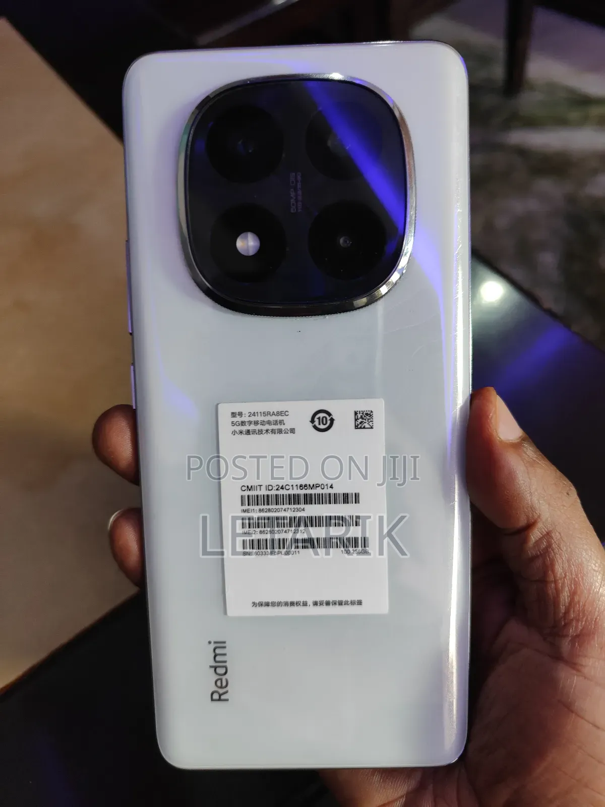 New Xiaomi Redmi Note 14 Pro+ 256 GB White
