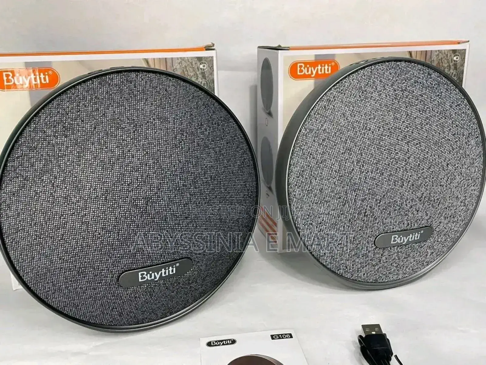Portable Speaker With Clear Stereo Sound