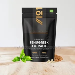 Organic Fenugreek 90 Capsules / 7500mg