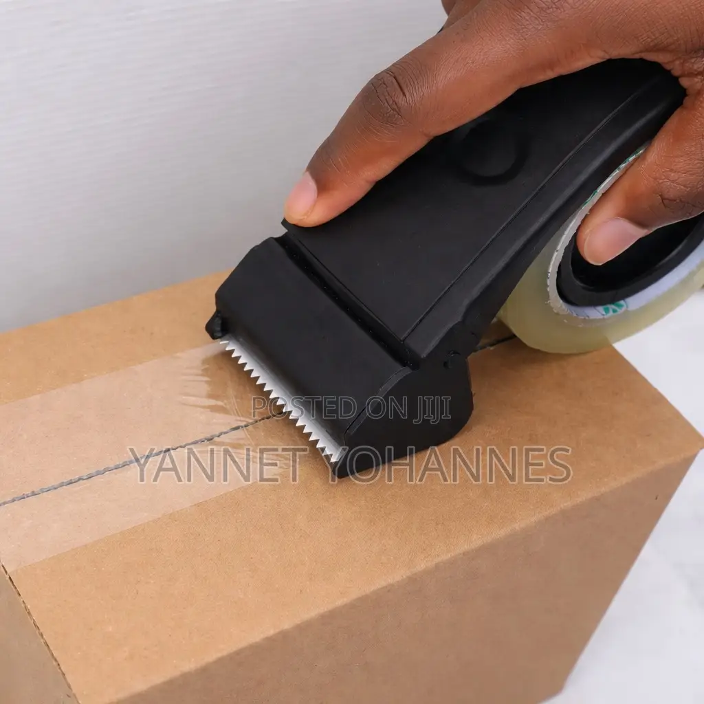 Tape Dispenser | Tape Holder | Box Sealing Cutter Tool