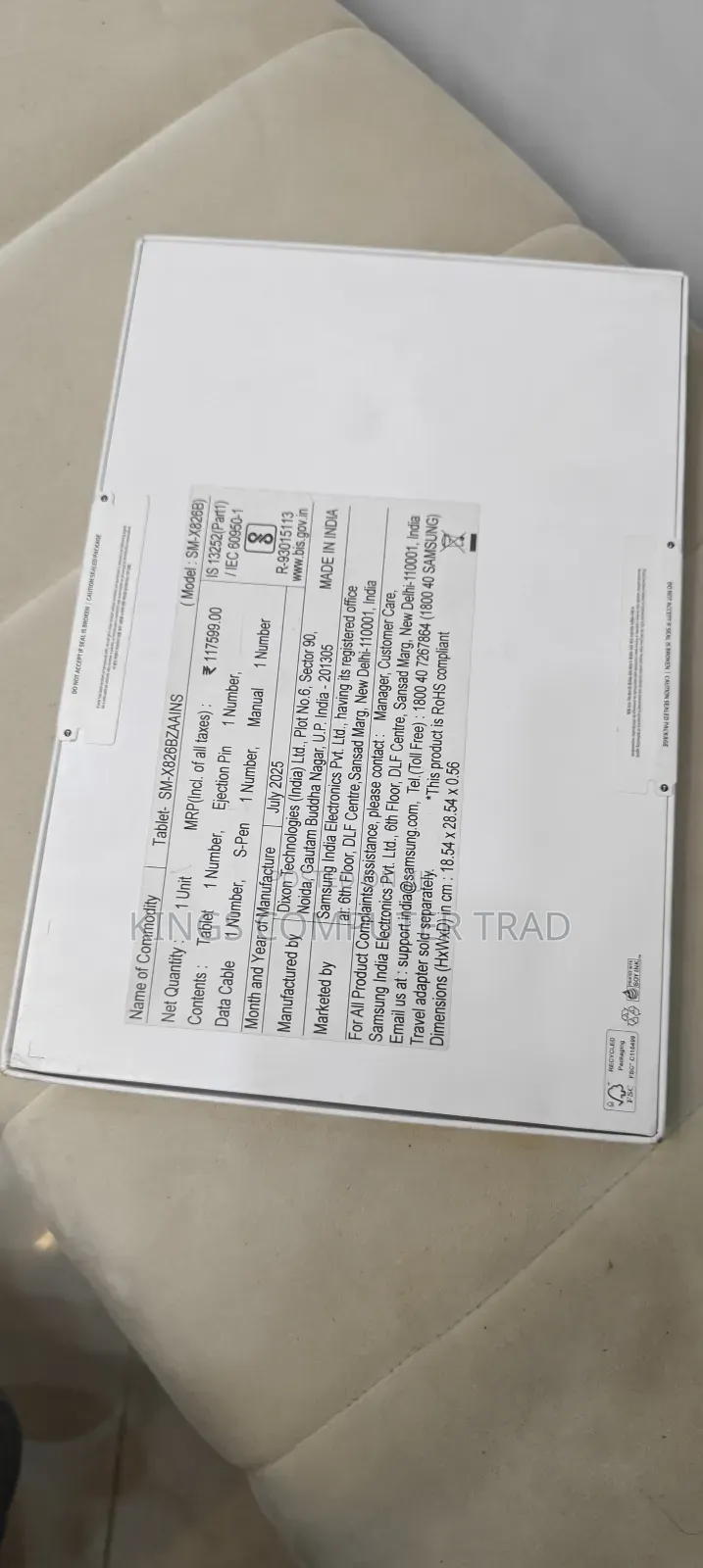 New Samsung Galaxy Tab S11 5G 256 GB Gray