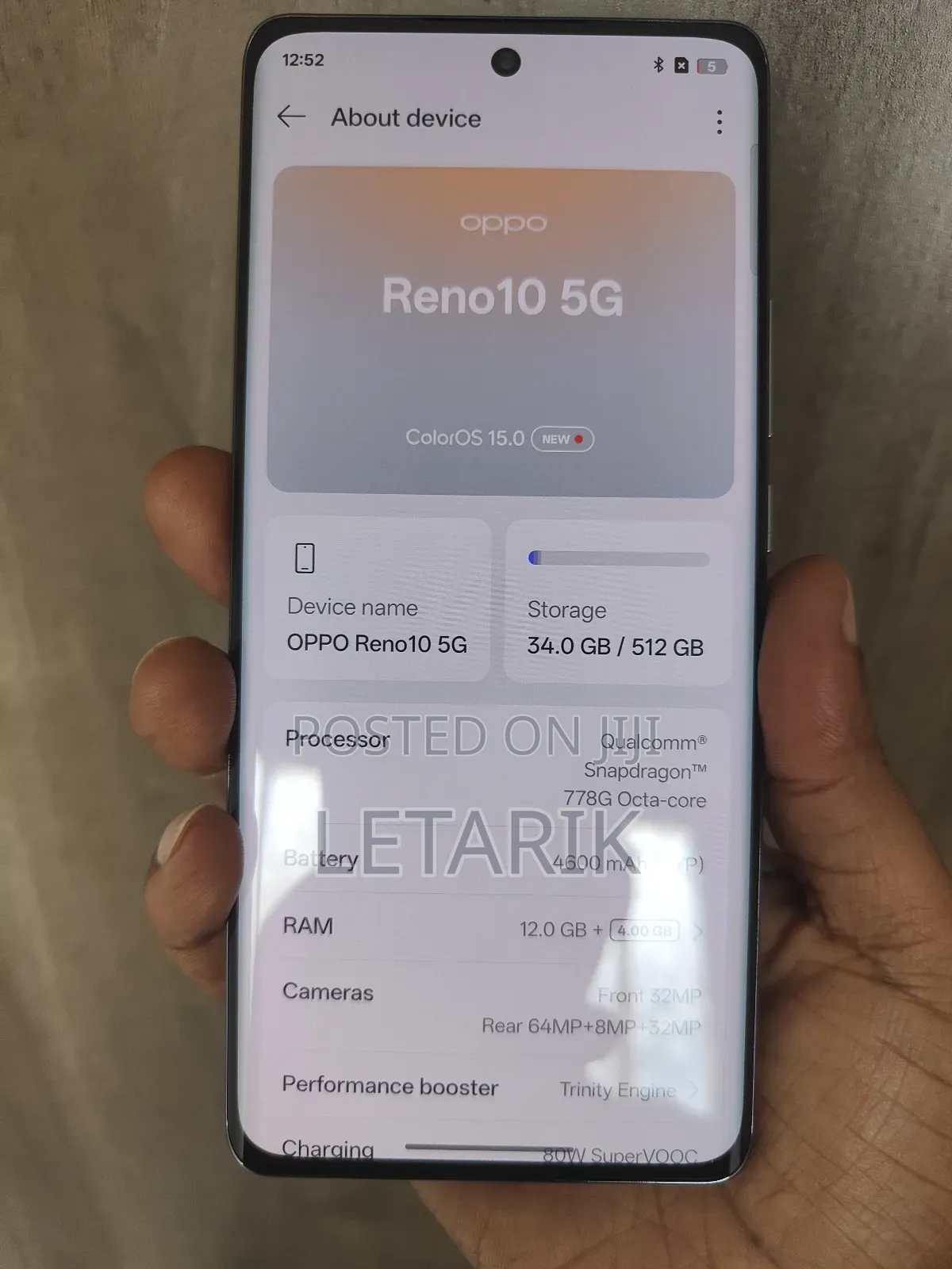 Oppo Reno 10 5G 256 GB