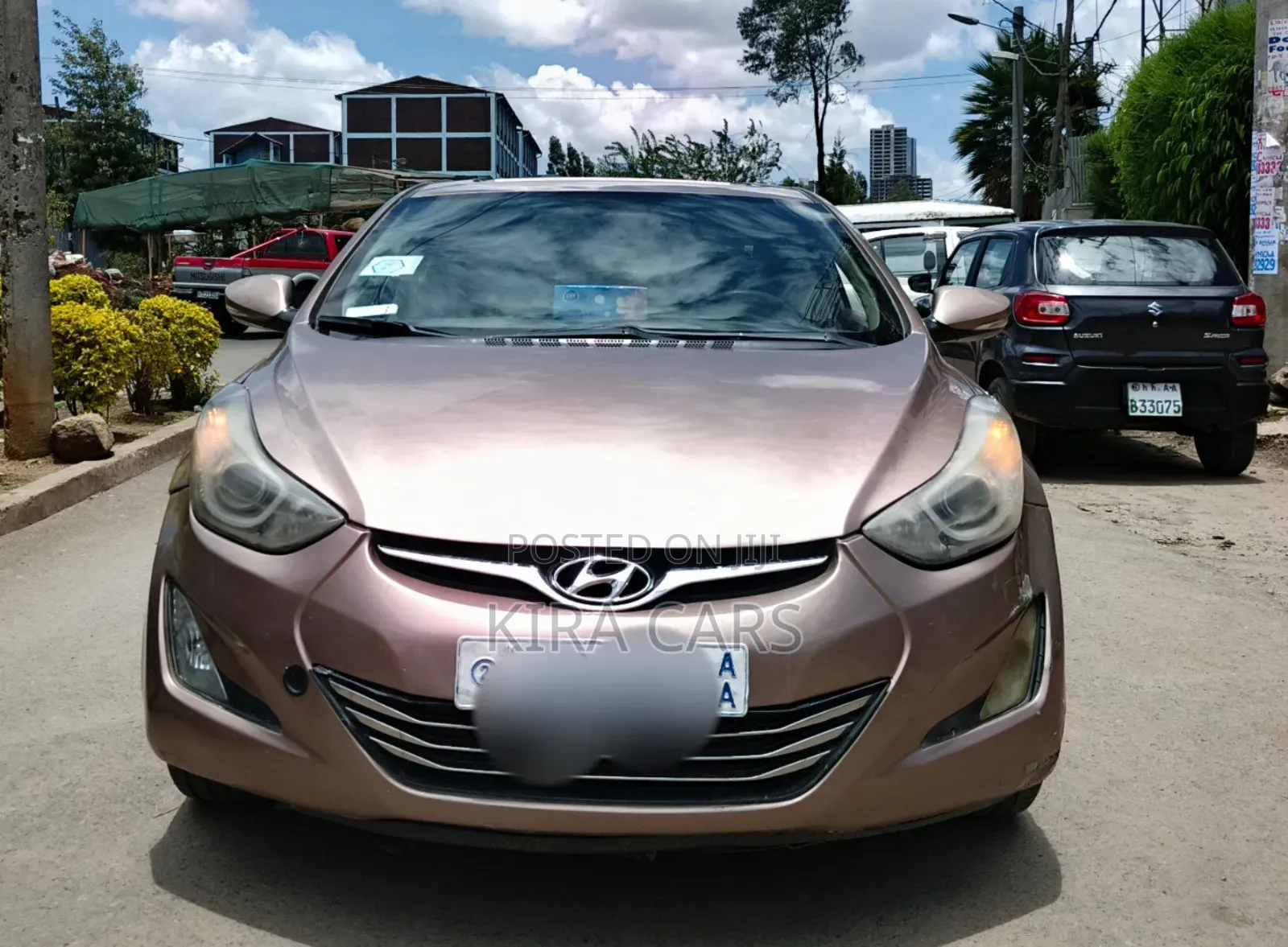 Hyundai Elantra 2014 Pink