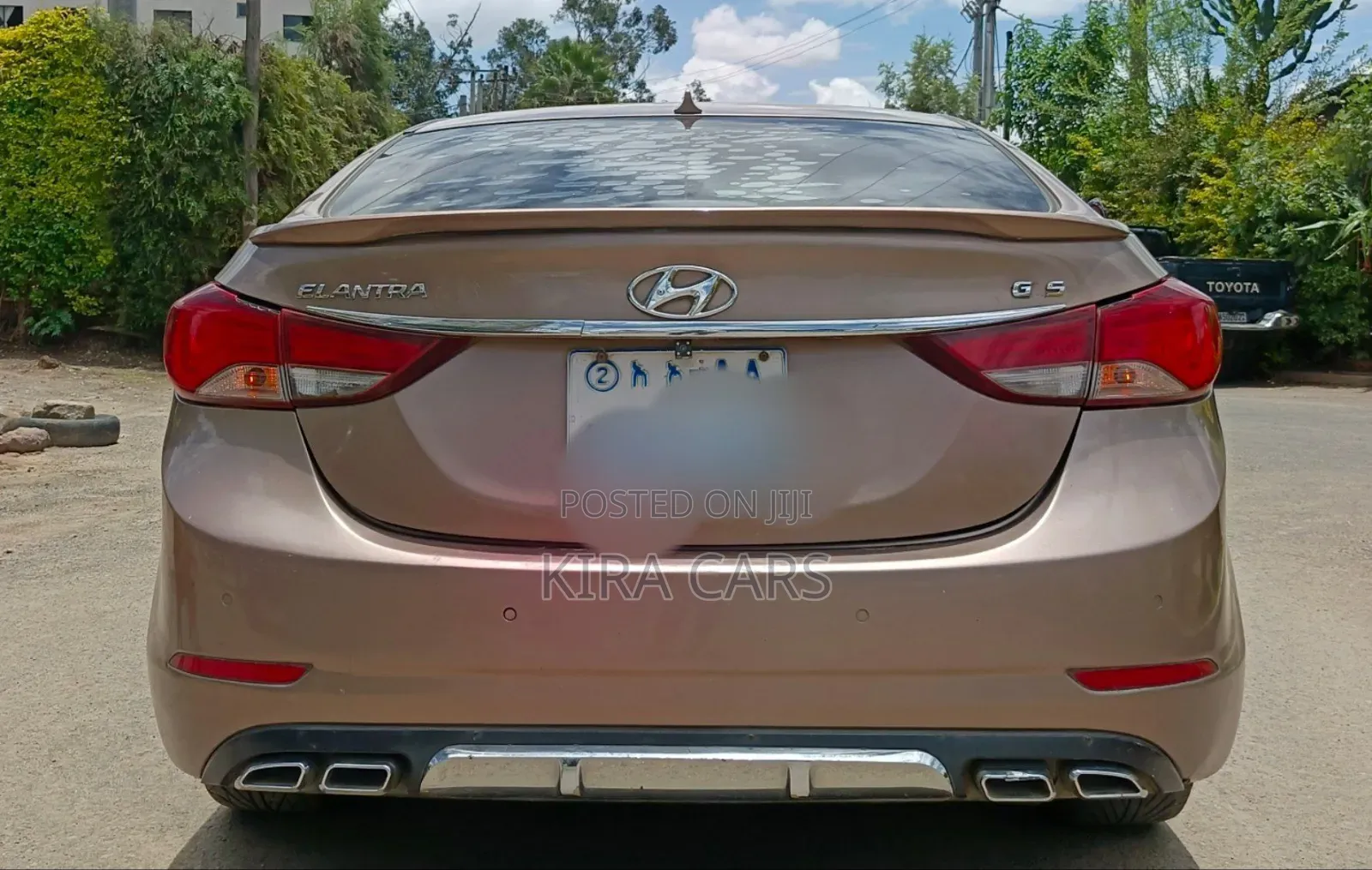 Hyundai Elantra 2014 Pink
