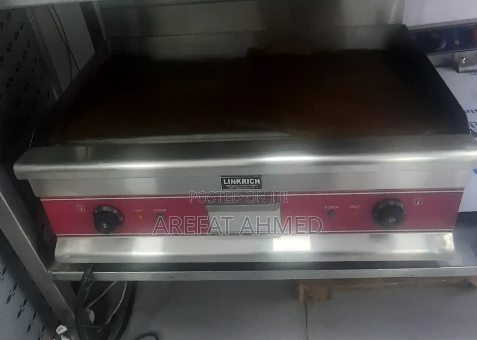 Linkrich Countertop Electric Grill and Griddle,