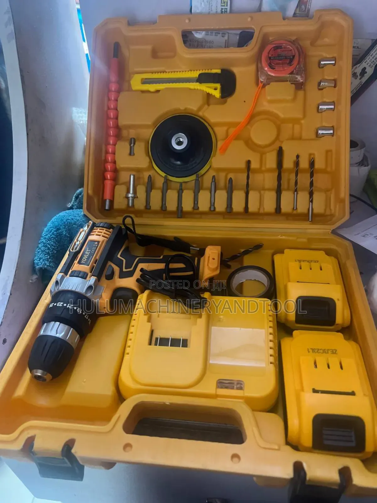 Rechargeable Cordless Drill Tool Kit