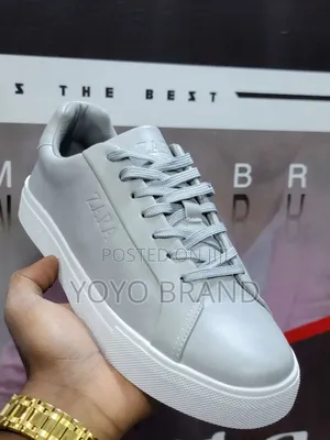 New Arrival Zara Gray Lather Fashion.Shoee