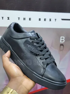 New Arrived Clarks Triple Black Lather Fashion Shoes