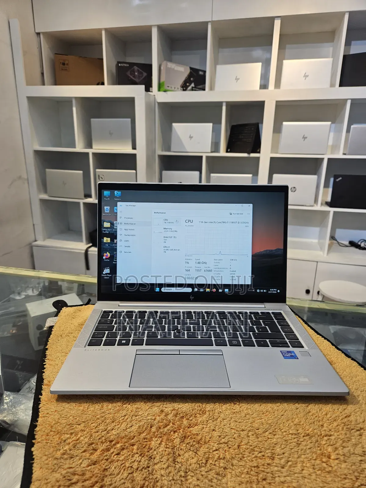 New Laptop HP EliteBook 840 G8 16GB Intel Core i7 SSD 512GB