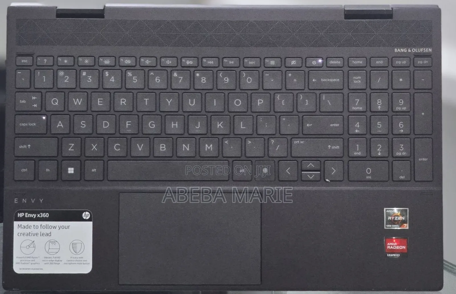 New Laptop HP Envy X360 16GB AMD Ryzen 7 SSD 512GB