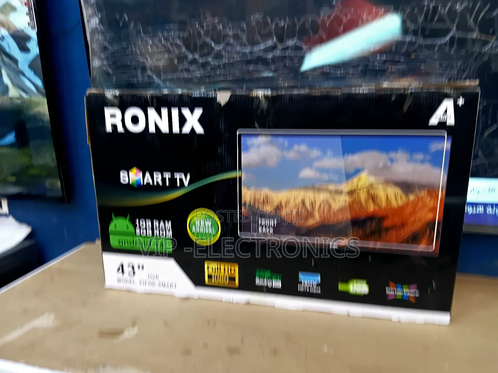 Ronix Tv 43 Inch Smart Android 14.0 New 2025 Model