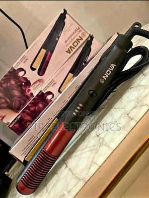 Nova Professional Hair Straightener Curler (Nhc-473crm) – Colour