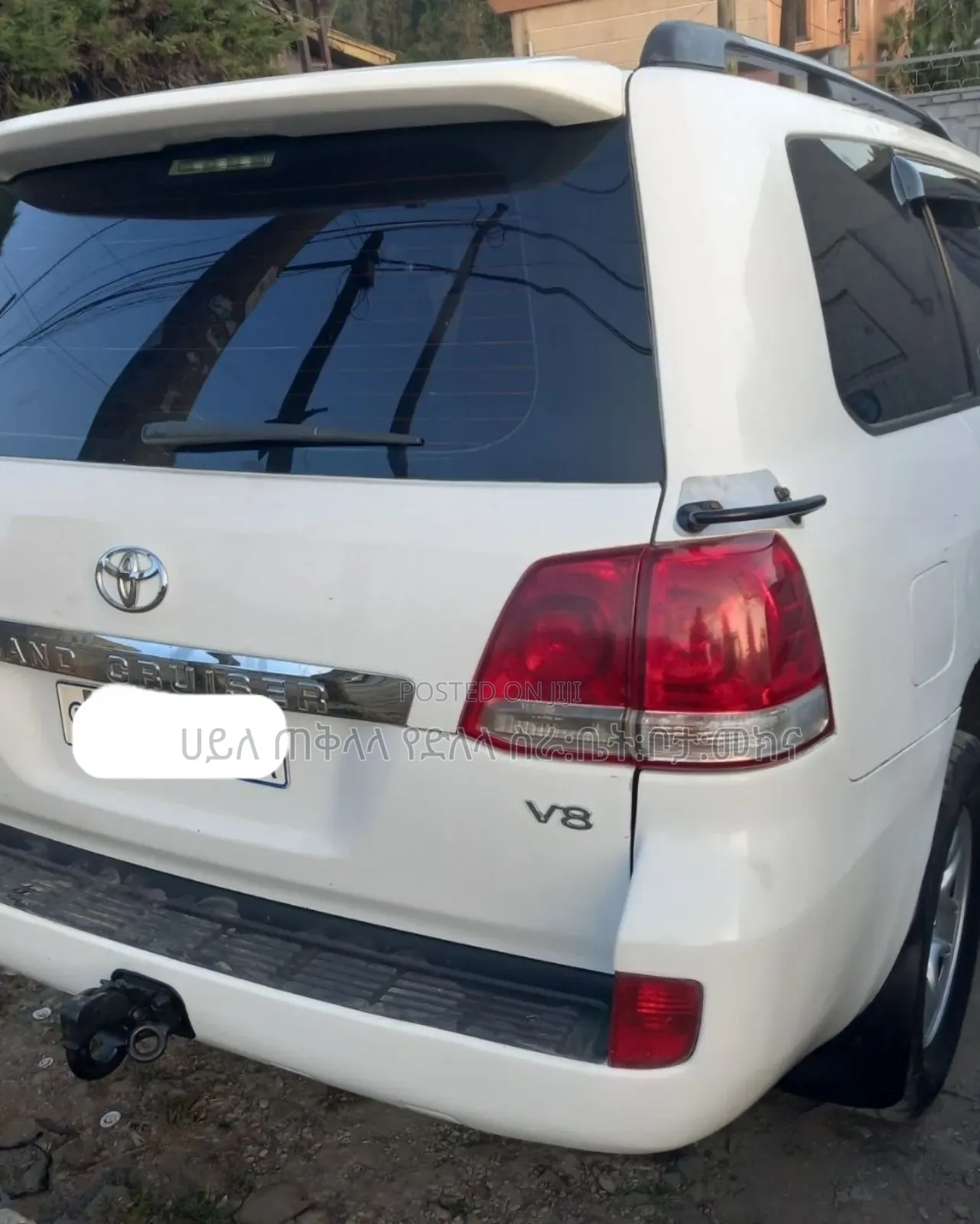 Toyota Land Cruiser 2008 White