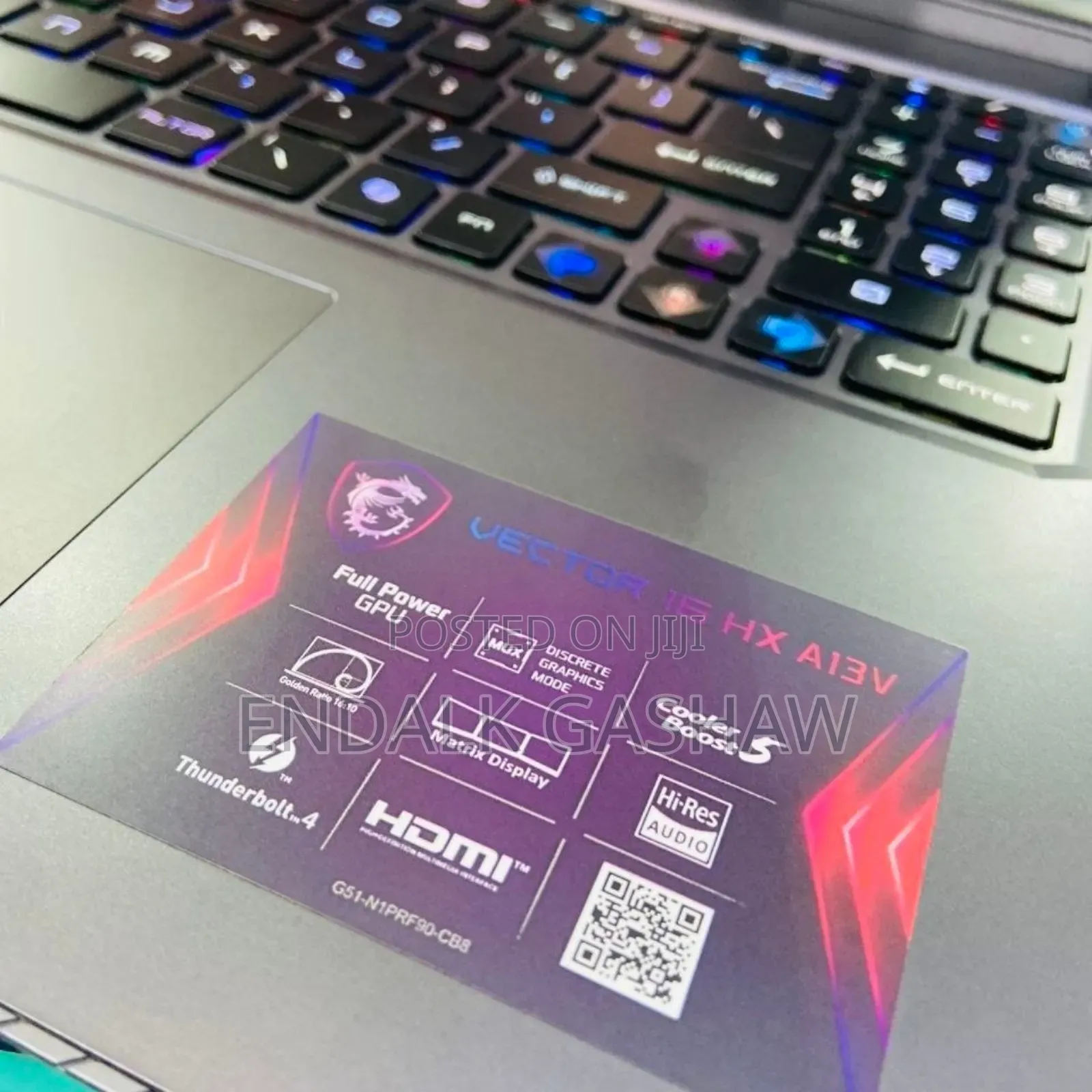 New Laptop MSI Raider GE78 32GB Intel Core i9 SSD 1T