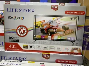 Lifestar 43" Smart Android Tv – 2026 New Model Original Product