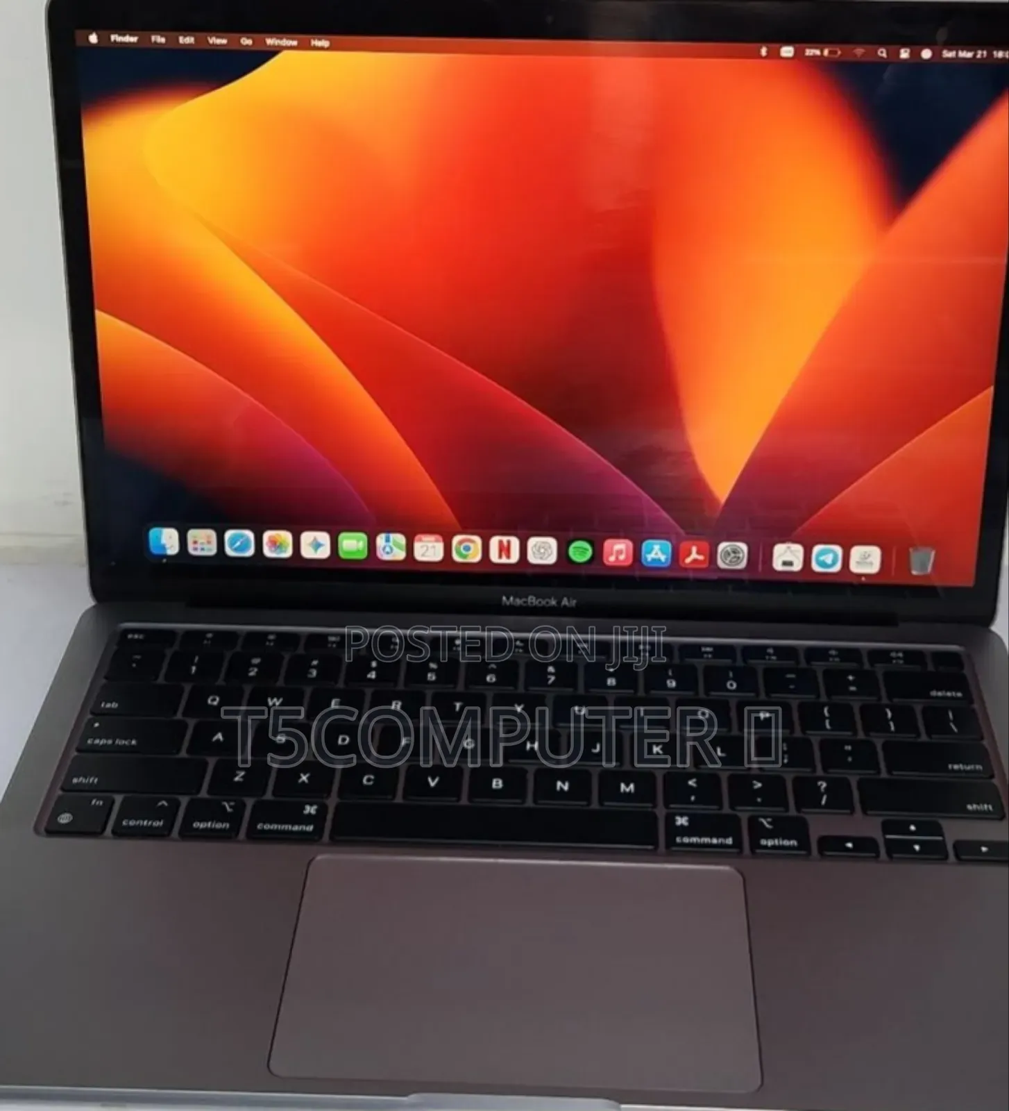 New Laptop Apple MacBook Air 2020 M1 8GB Apple M1 SSD 256GB