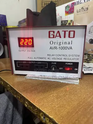 Gato Digital Stabilizer – 1000w | Voltage Protector | Smart Display