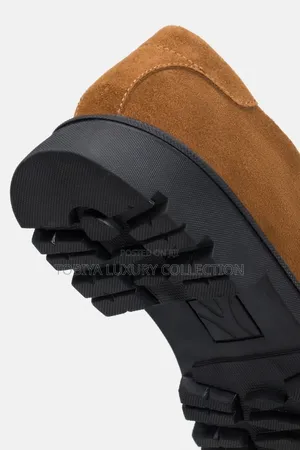 Garment Project Leather Lace-Up Shoes 'Minesota' Camel