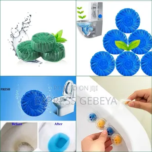 5in1 Automatic Toilet Cleaner Flush Deodorizer and Stain Remover