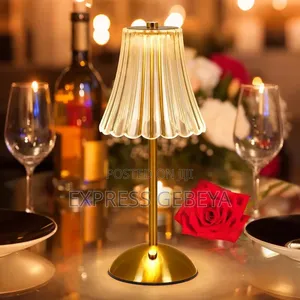 Crystal Table Lamp Rechargeable