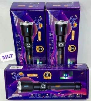 Rechargeable Flashlight for Brightness
